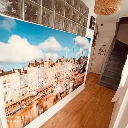 Grand Honfleur Parking Terrasse Netflix Lejlighed Équemauville